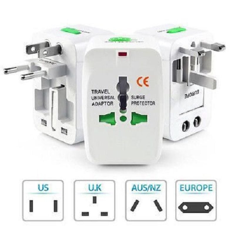 Adaptador Tomada Universal Padrão 150 Paises para Viagem.