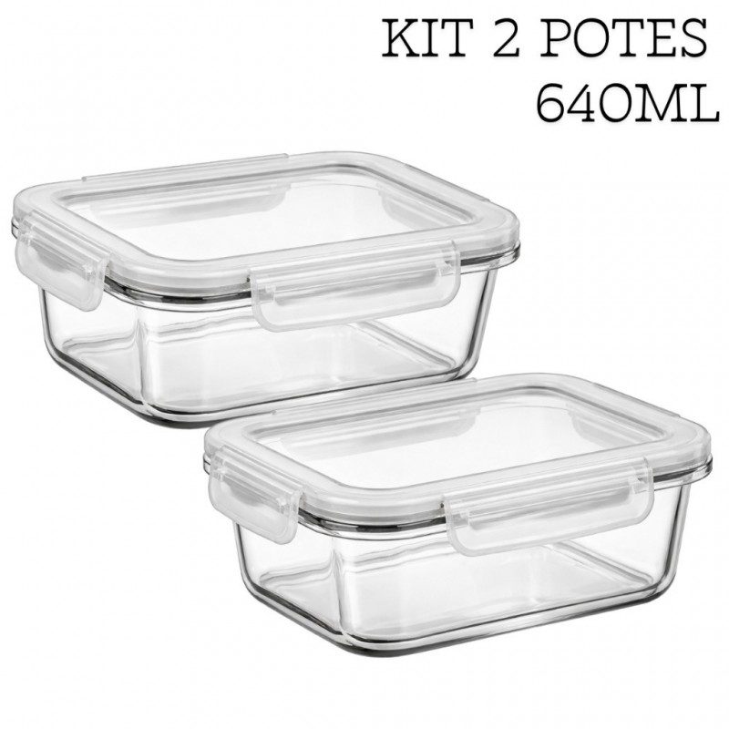 Ki de potes herméticos