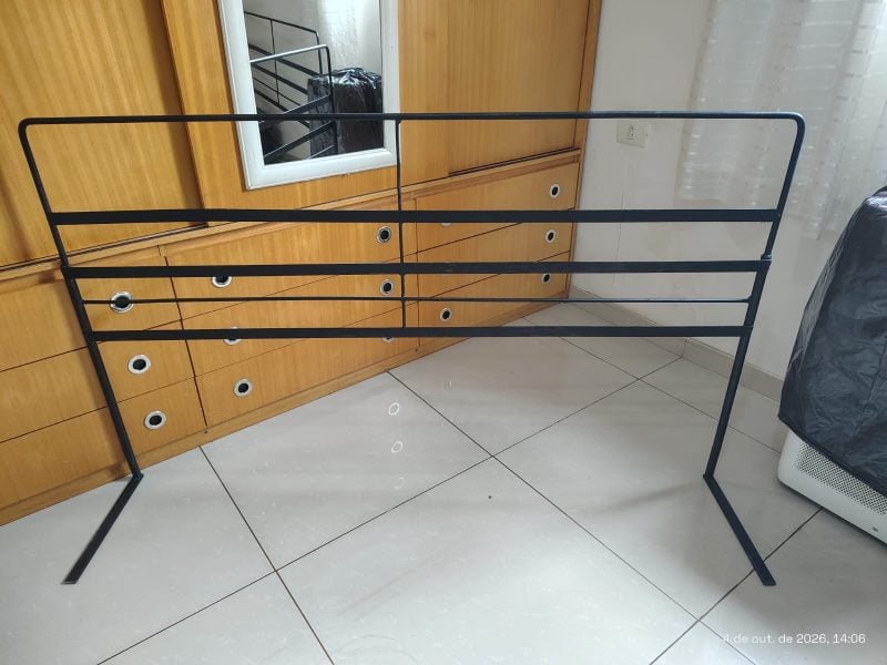 Grade de proteção para cama