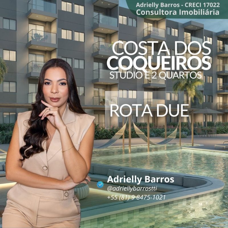 Costa dos Coqueiros Praia dos Carneiros PE Studios e 2 Quartos