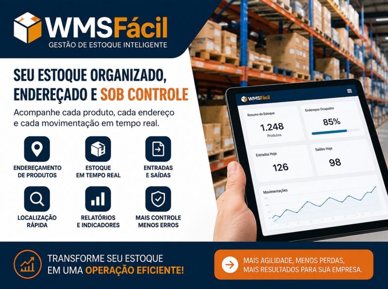 WMSFácil - Controle de Estoque