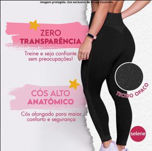 Calça Legging Feminina Selene Academia Empina Levanta Bumbum — foto 3