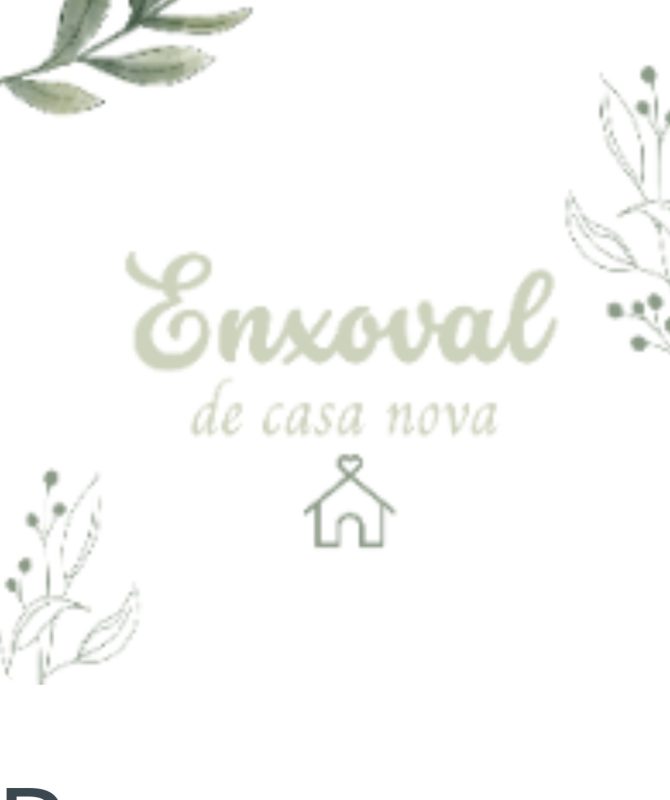 Ebook enxoval de casa