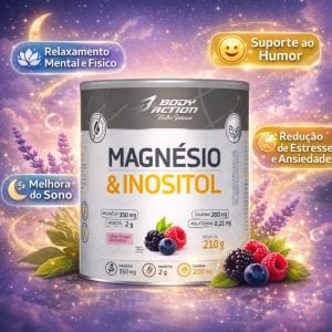 Suplemento Alimentar - Magnésio e Inositol 210g BodyAction — foto 4