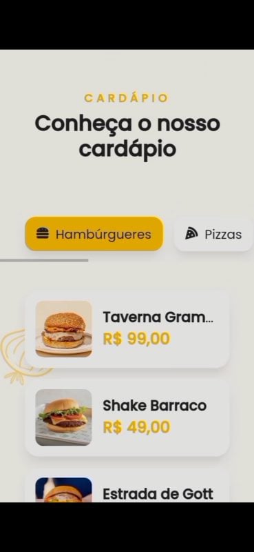 Cardápio Digital Profissional para Restaurantes e Lanchonetes