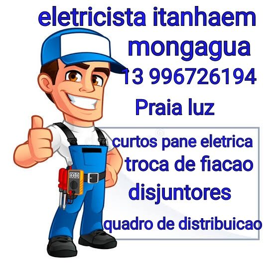 Eletricista mongagua whatsapp
