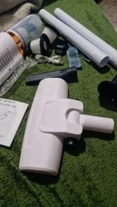 Aspirador de Pó 2 em 1 Limpeza Portátil Sem Fio Multifuncional Para Limpeza De Casa Manual — foto 4